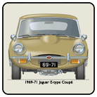 Jaguar E-Type Coupe 2+2 S2 (wire wheels) 1969-71 Coaster 3
